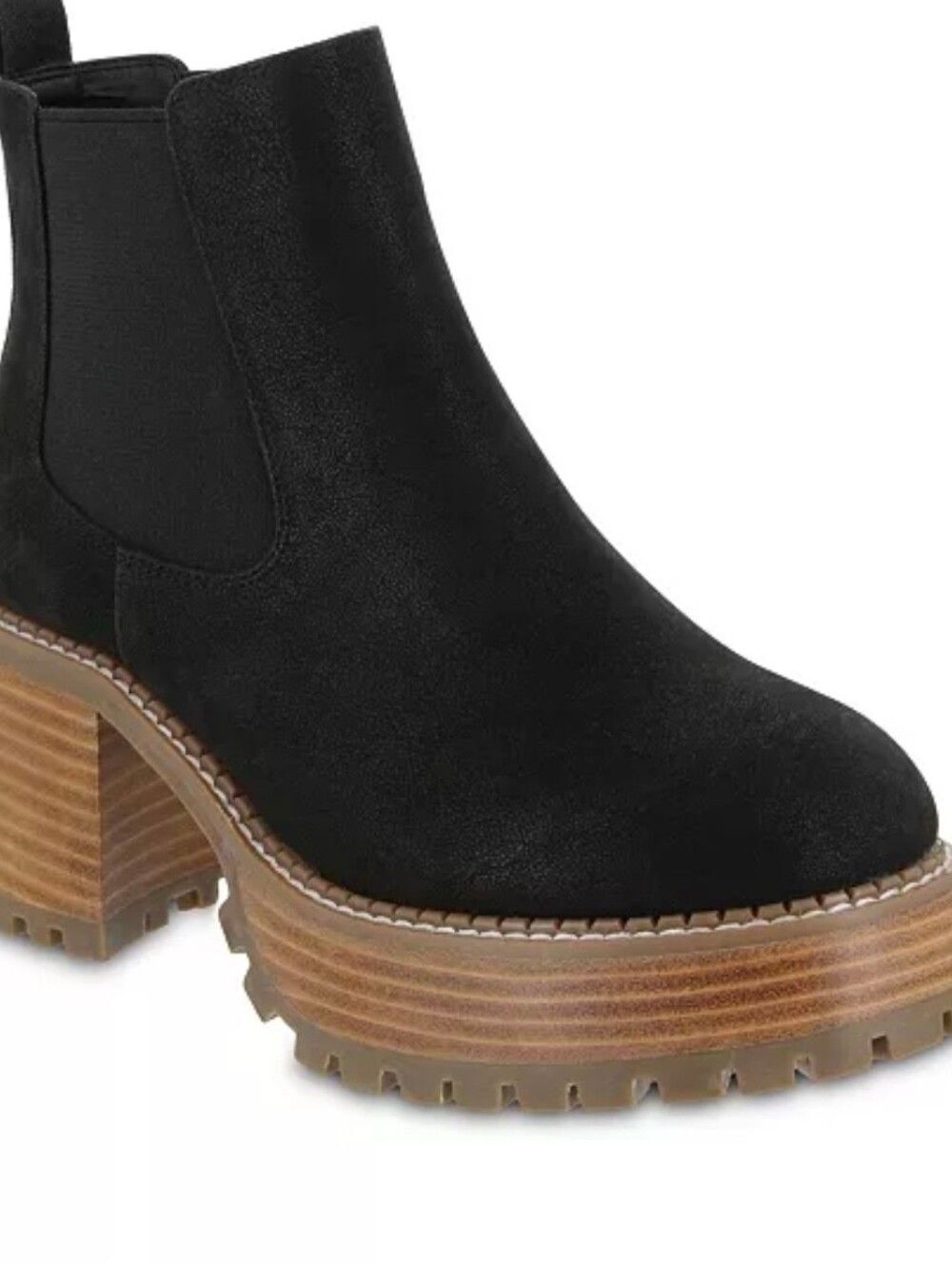 MIA Women's Alejandro stacked platform Chelsea Boots size 8.5